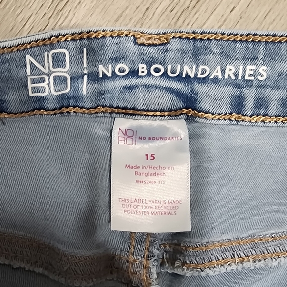 No Boundaries Stretchy Denim Jeans With Cargo Pockets - Picture 7 of 9